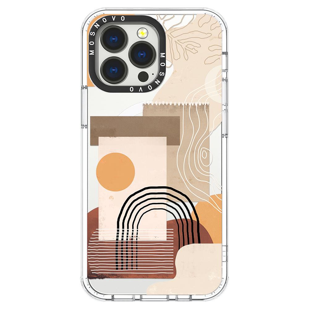 Minimalist Abstract Art Phone Case - iPhone 13 Pro Case - MOSNOVO