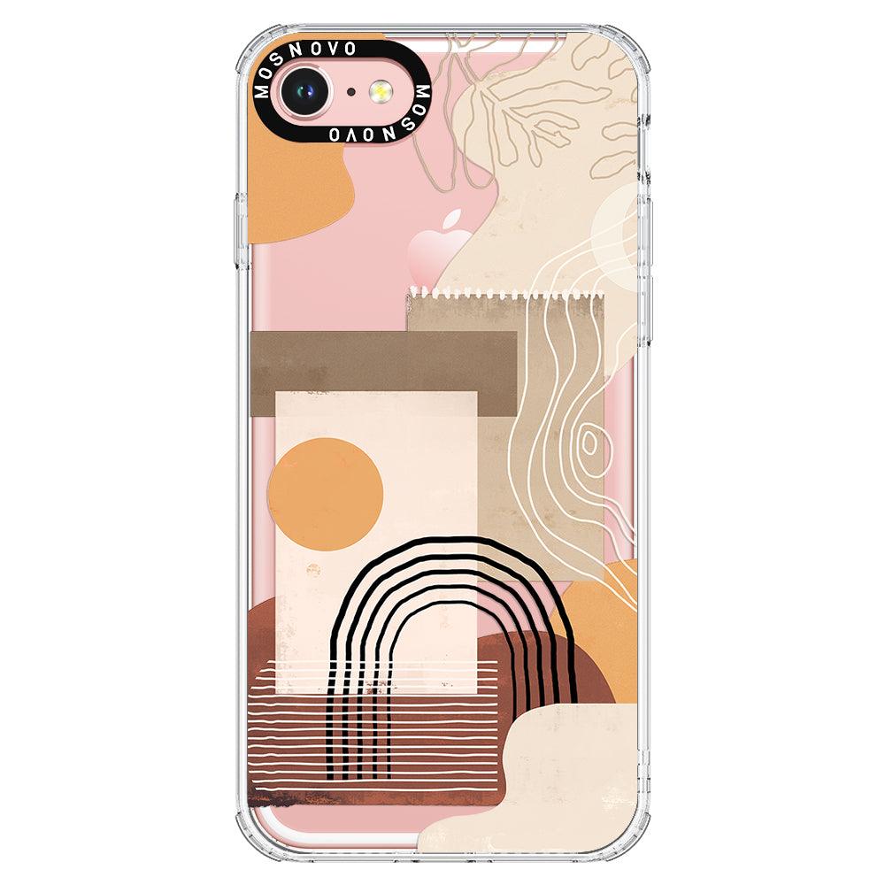 Minimalist Abstract Art Phone Case - iPhone 7 Case - MOSNOVO