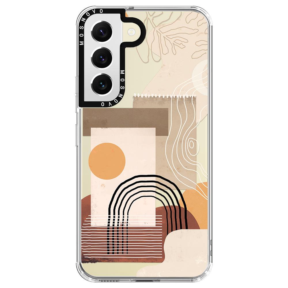 Minimalist Abstract Art Phone Case - Samsung Galaxy S22 Case - MOSNOVO
