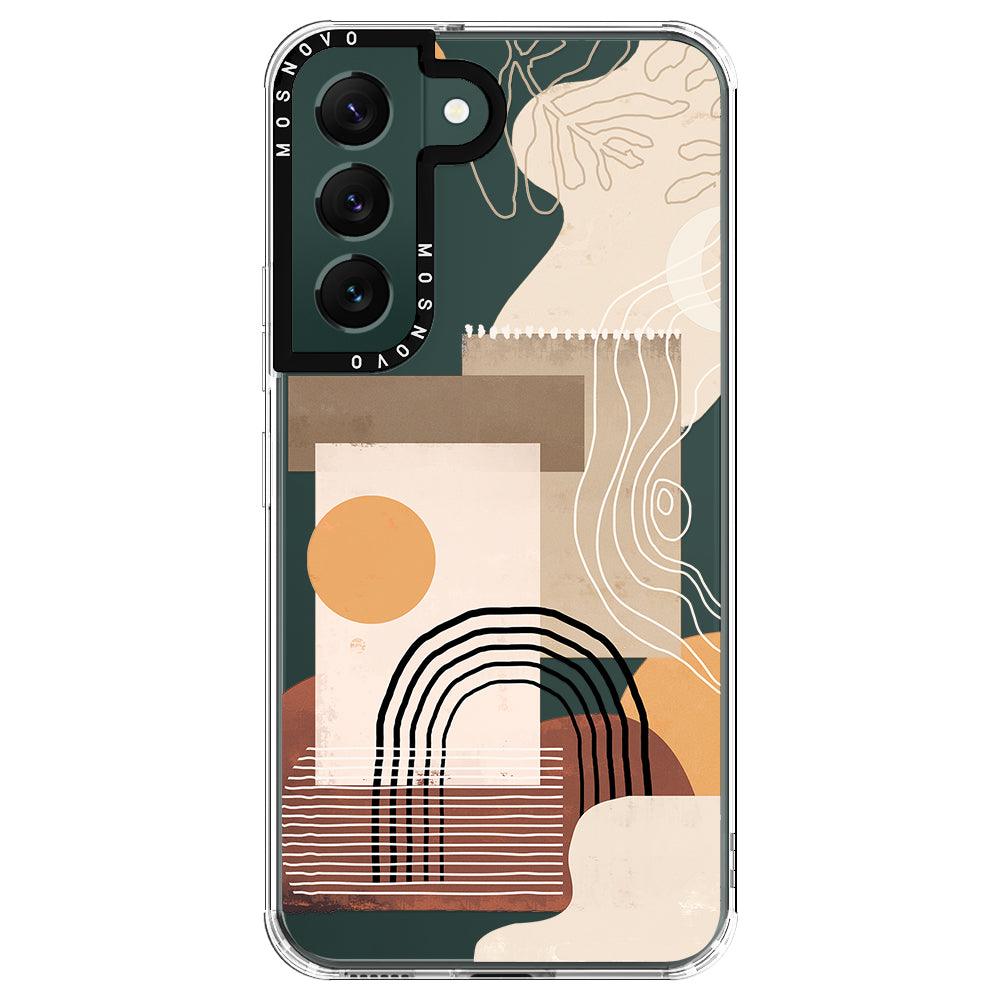 Minimalist Abstract Art Phone Case - Samsung Galaxy S22 Case - MOSNOVO