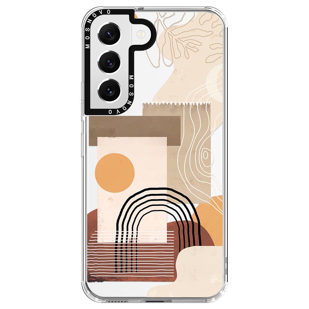 Minimalist Abstract Art Phone Case - Samsung Galaxy S22 Plus Case - MOSNOVO