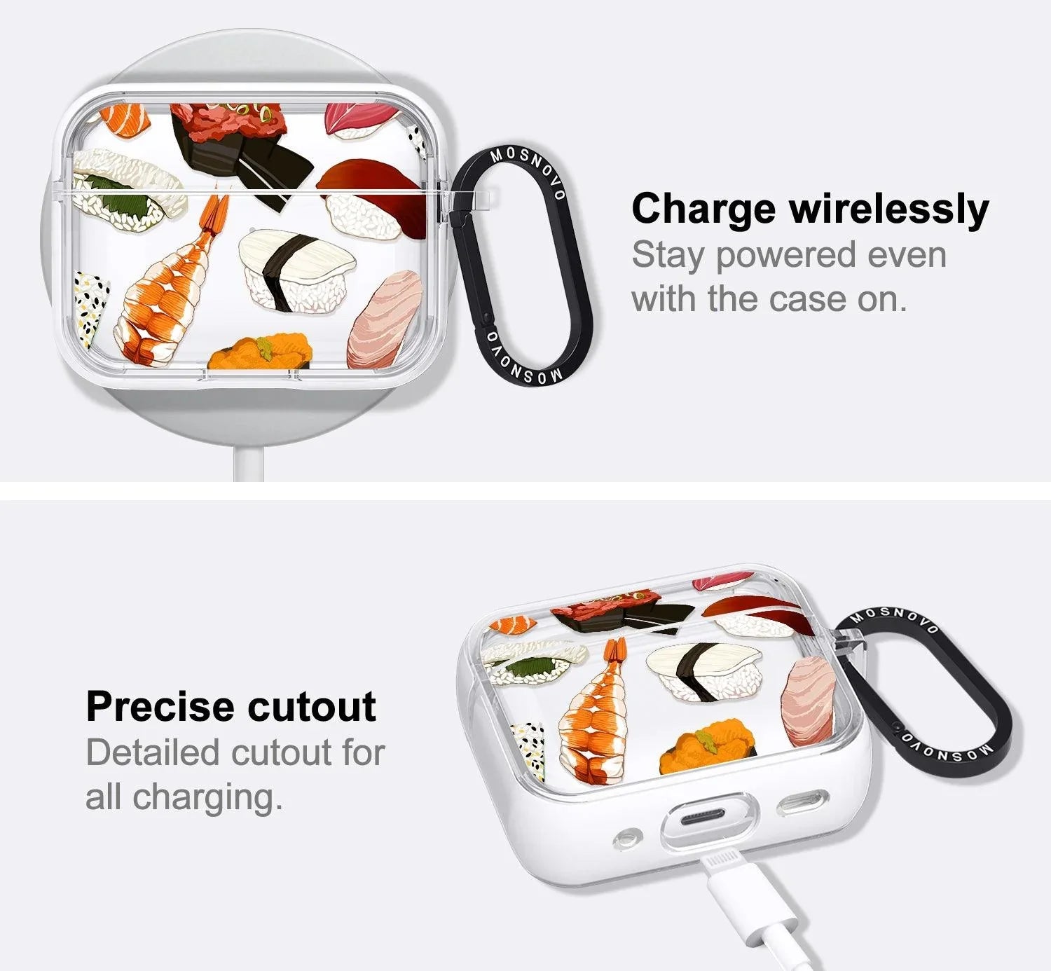 食品 Airpods pro Mixed Sushi AirPods Pro 2 Case (2nd Generation) – MOSNOVO