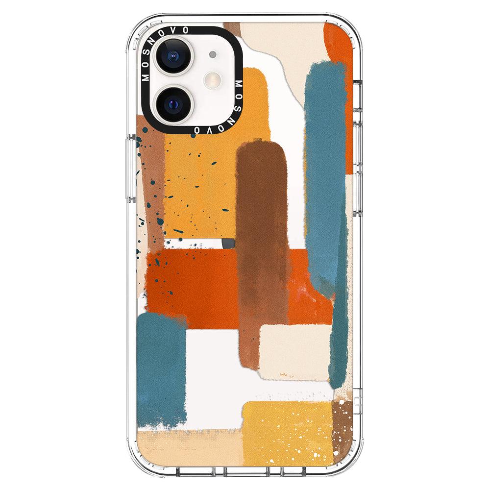 Modern Abstract Artwork Phone Case - iPhone 12 Case - MOSNOVO