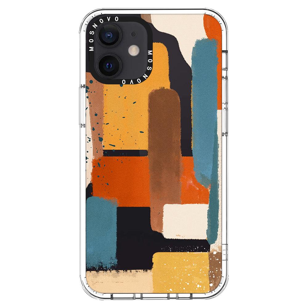 Modern Abstract Artwork Phone Case - iPhone 12 Case - MOSNOVO