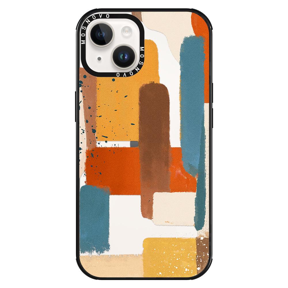 Modern Abstract Artwork Phone Case - iPhone 14 Case - MOSNOVO