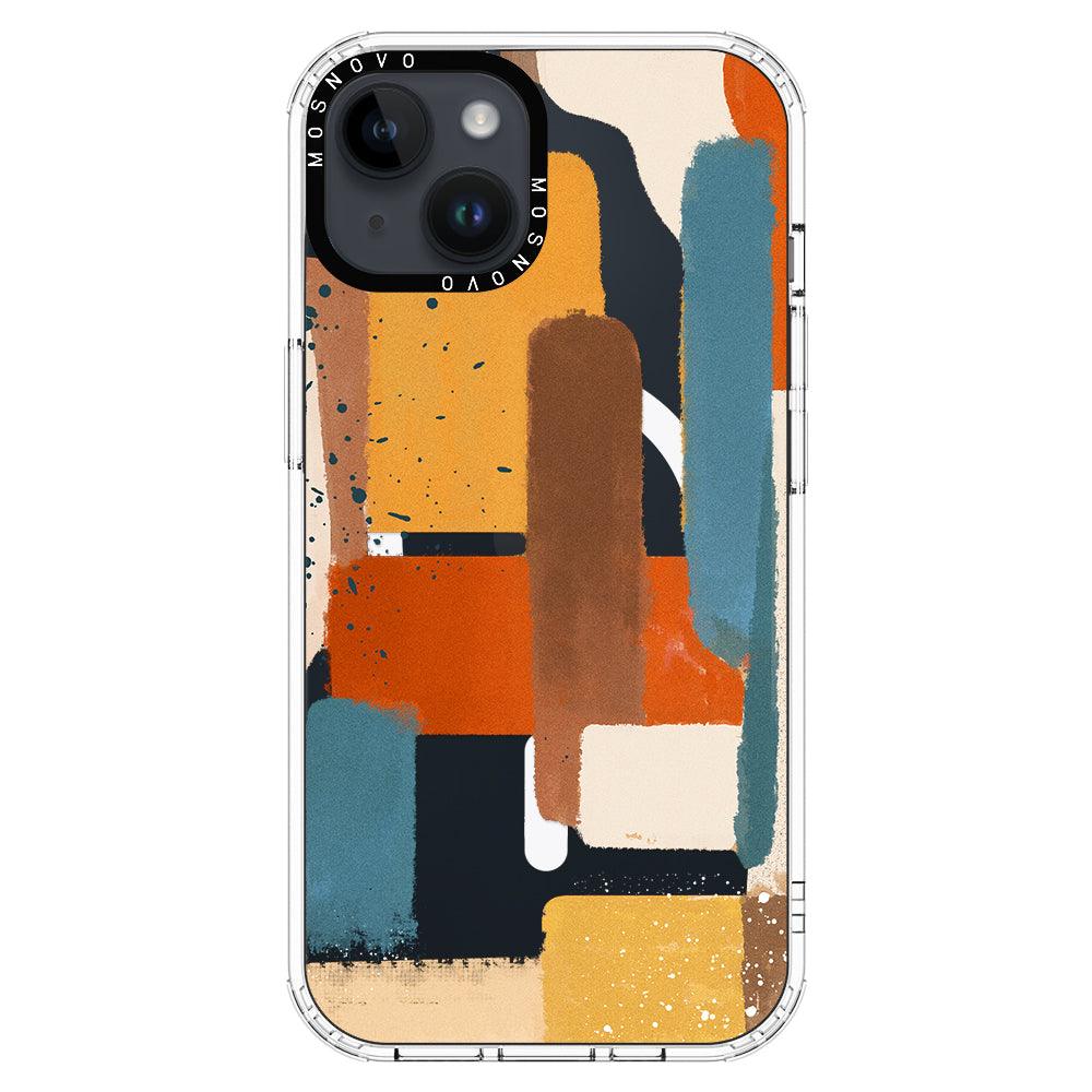 Modern Abstract Artwork Phone Case - iPhone 14 Case - MOSNOVO