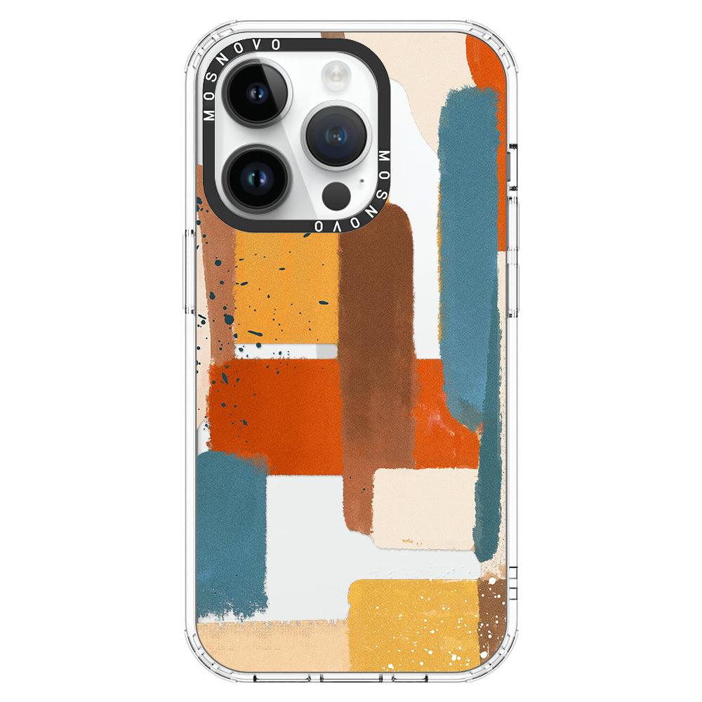 Modern Abstract Artwork Phone Case - iPhone 14 Pro Case - MOSNOVO