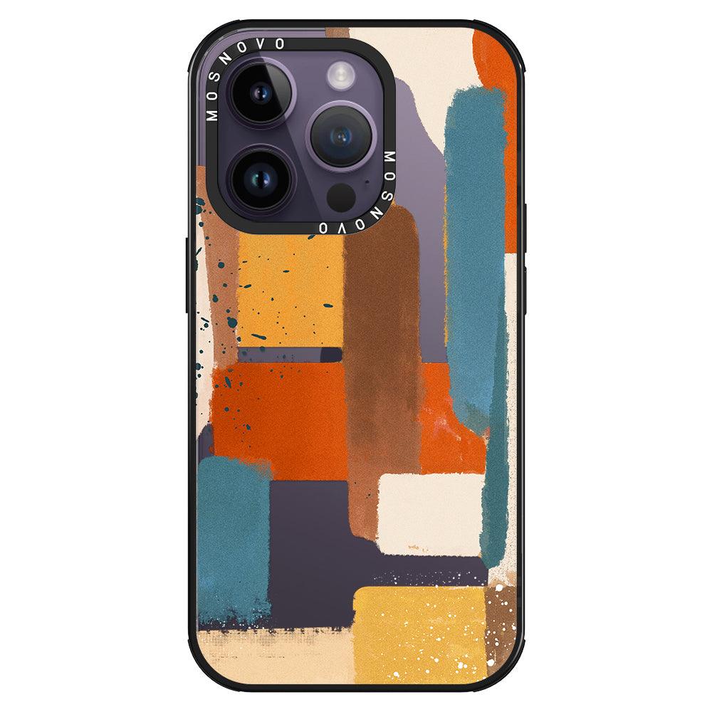Modern Abstract Artwork Phone Case - iPhone 14 Pro Case - MOSNOVO