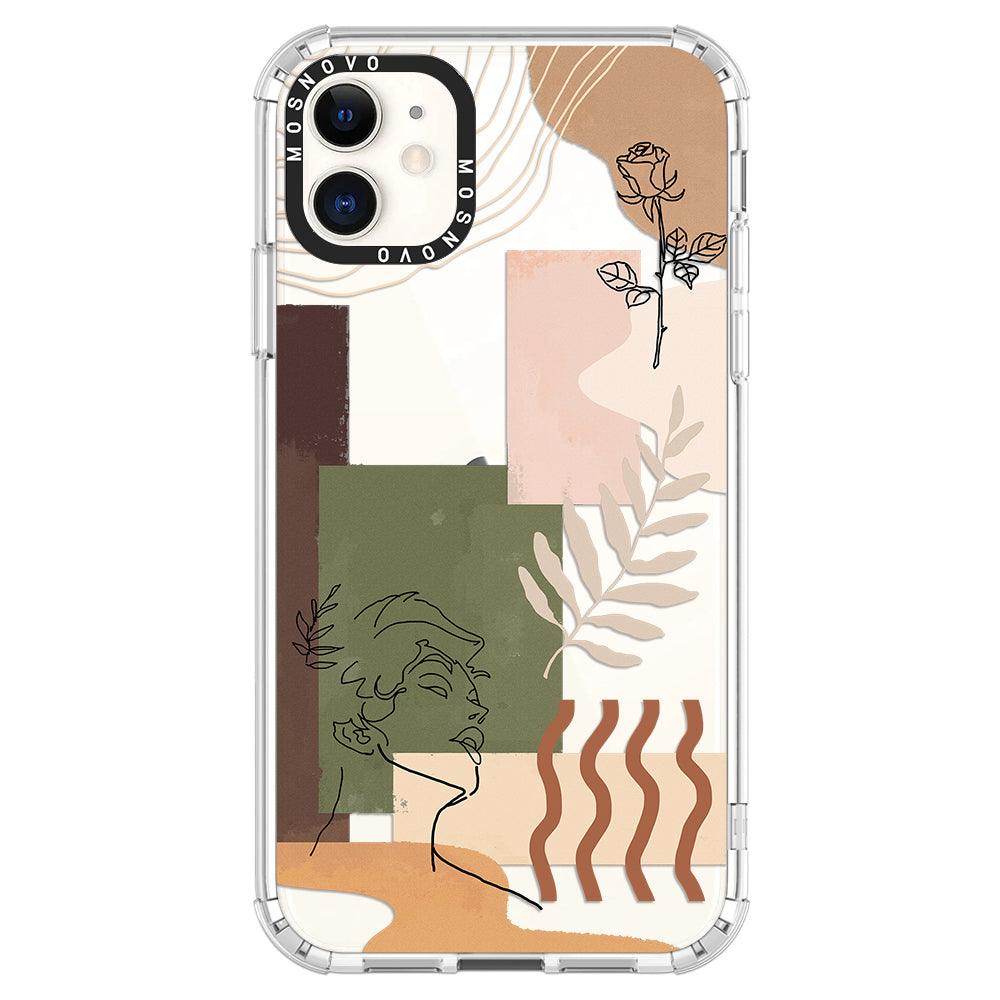 Modern Art Phone Case - iPhone 11 Case - MOSNOVO