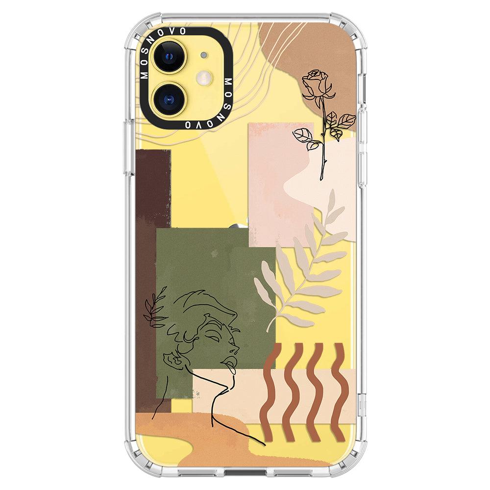Modern Art Phone Case - iPhone 11 Case - MOSNOVO
