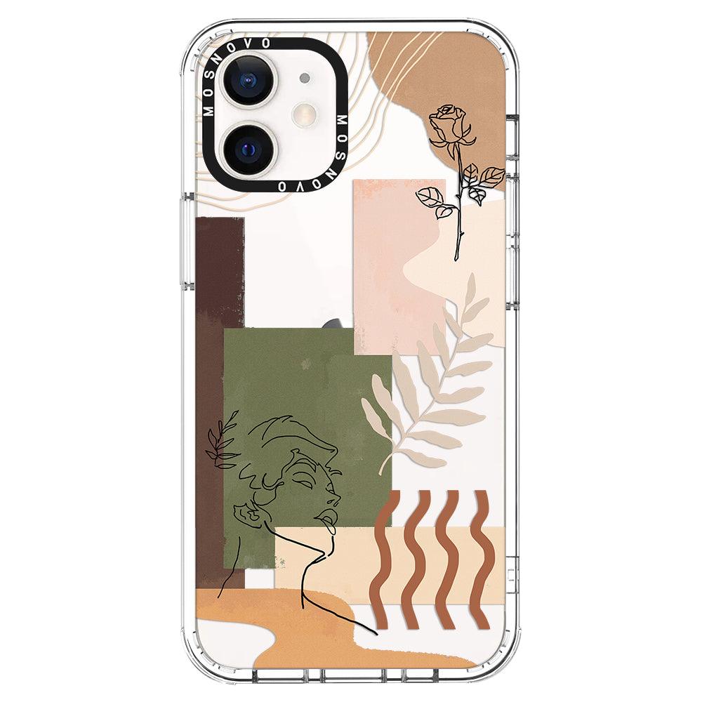 Modern Art Phone Case - iPhone 12 Case - MOSNOVO