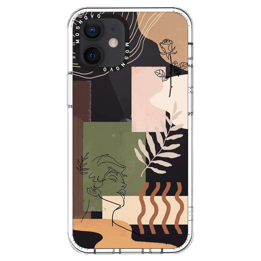 Modern Art Phone Case - iPhone 12 Case - MOSNOVO