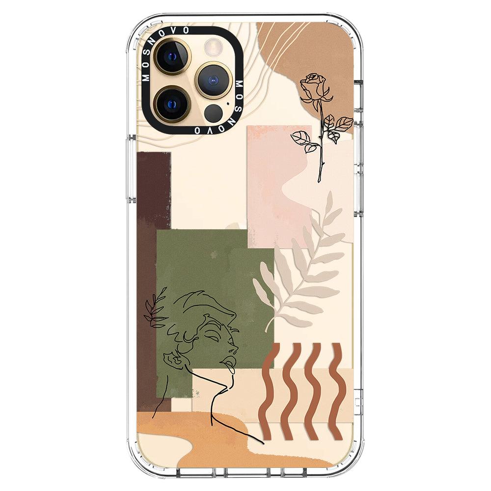 Modern Art Phone Case - iPhone 12 Pro Case - MOSNOVO
