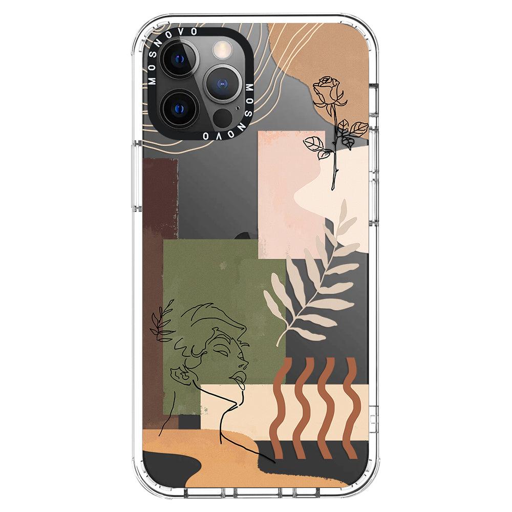 Modern Art Phone Case - iPhone 12 Pro Case - MOSNOVO