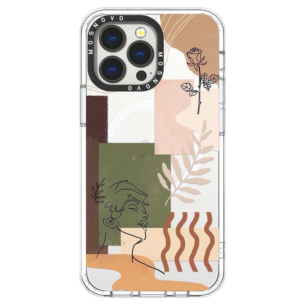 Modern Art Phone Case - iPhone 13 Pro Case - MOSNOVO