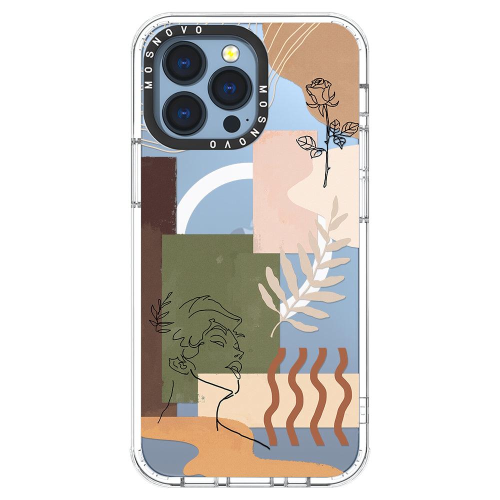 Modern Art Phone Case - iPhone 13 Pro Case - MOSNOVO