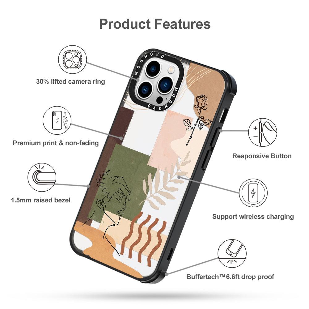 Modern Art Phone Case - iPhone 13 Pro Max Case - MOSNOVO