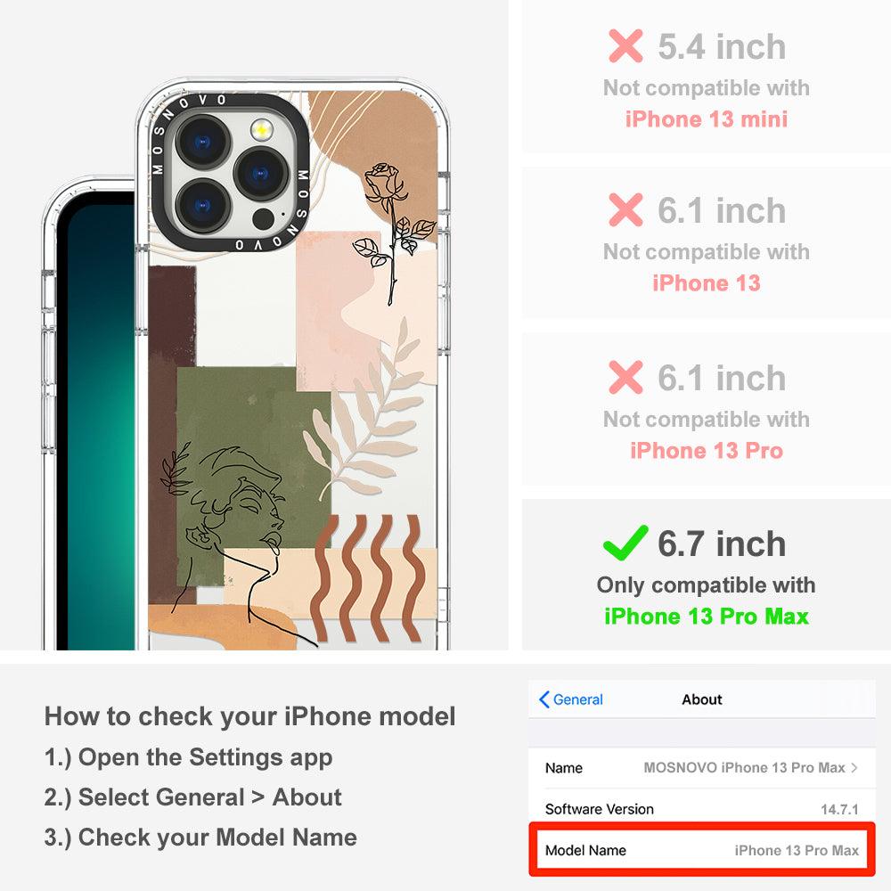Modern Art Phone Case - iPhone 13 Pro Max Case - MOSNOVO