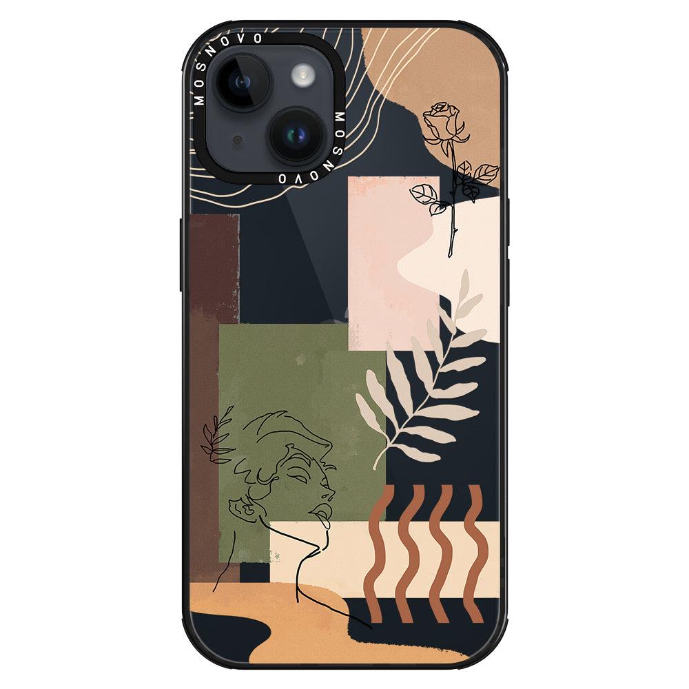 Modern Art Phone Case - iPhone 14 Plus Case - MOSNOVO