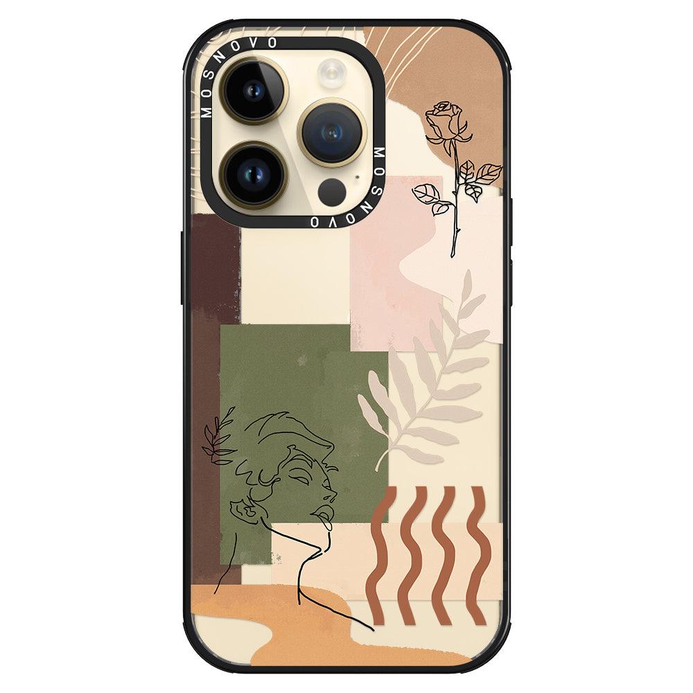 Modern Art Phone Case - iPhone 14 Pro Case - MOSNOVO