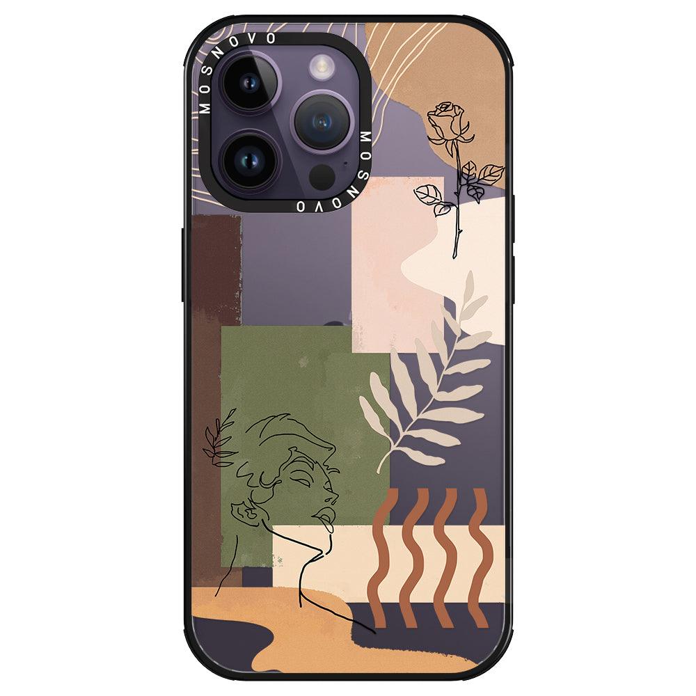 Modern Art Phone Case - iPhone 14 Pro Max Case - MOSNOVO