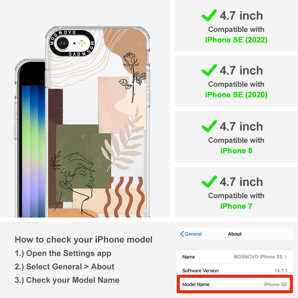 Modern Art Phone Case - iPhone 7 Case - MOSNOVO