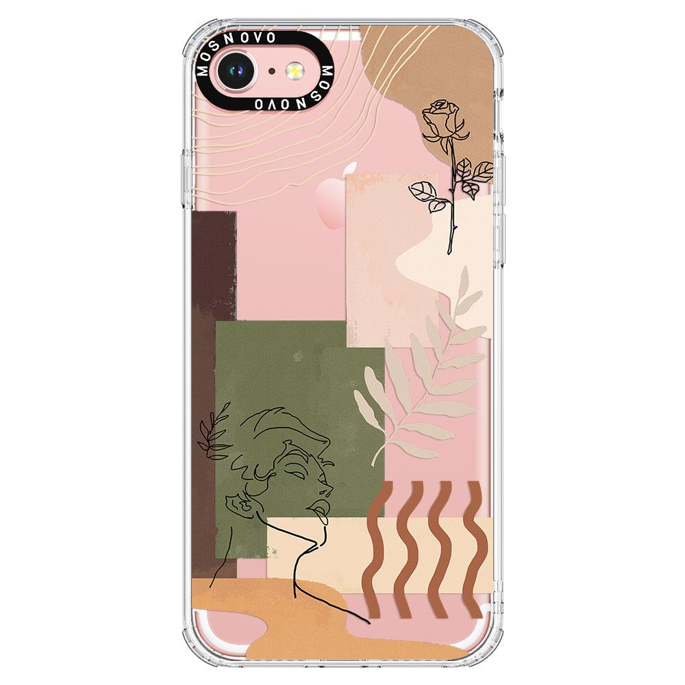 Modern Art Phone Case - iPhone 8 Case - MOSNOVO