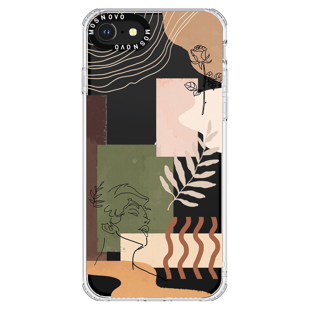 Modern Art Phone Case - iPhone SE 2020 Case - MOSNOVO