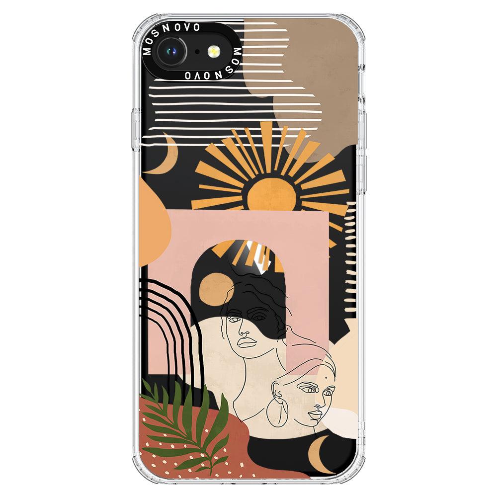 Modern Collage Art Phone Case - iPhone 7 Case - MOSNOVO