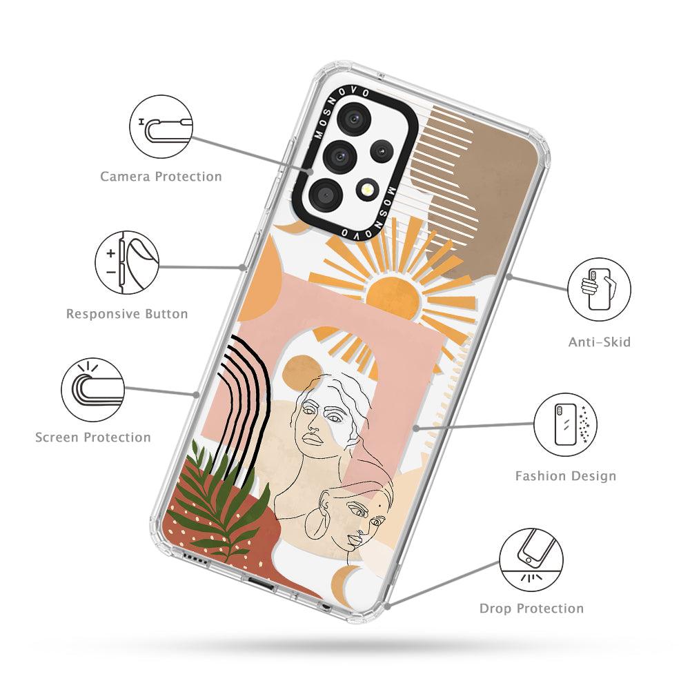 Modern Collage Art Phone Case - Samsung Galaxy A52 & A52s Case - MOSNOVO