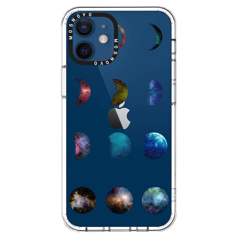 Moon Phase Phone Case - iPhone 12 Case - MOSNOVO