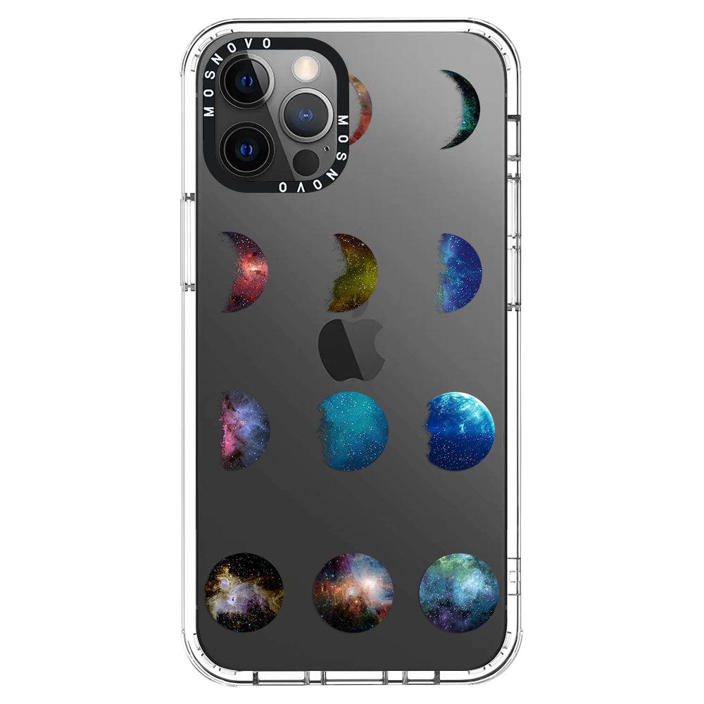 Moon Phase Phone Case - iPhone 12 Pro Case - MOSNOVO