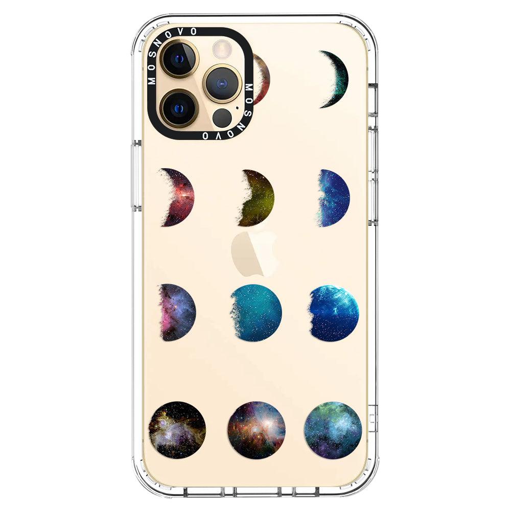 Moon Phase Phone Case - iPhone 12 Pro Max Case - MOSNOVO