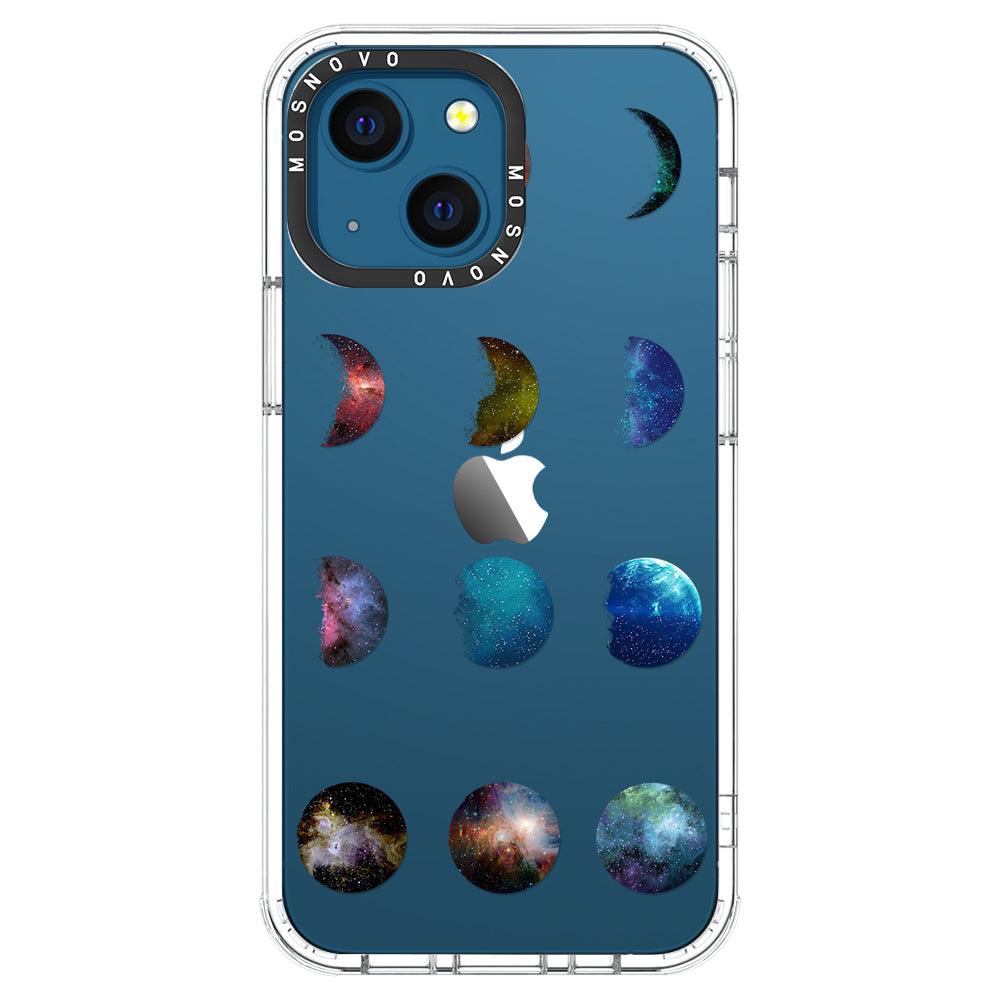 Moon Phase Phone Case - iPhone 13 Case - MOSNOVO