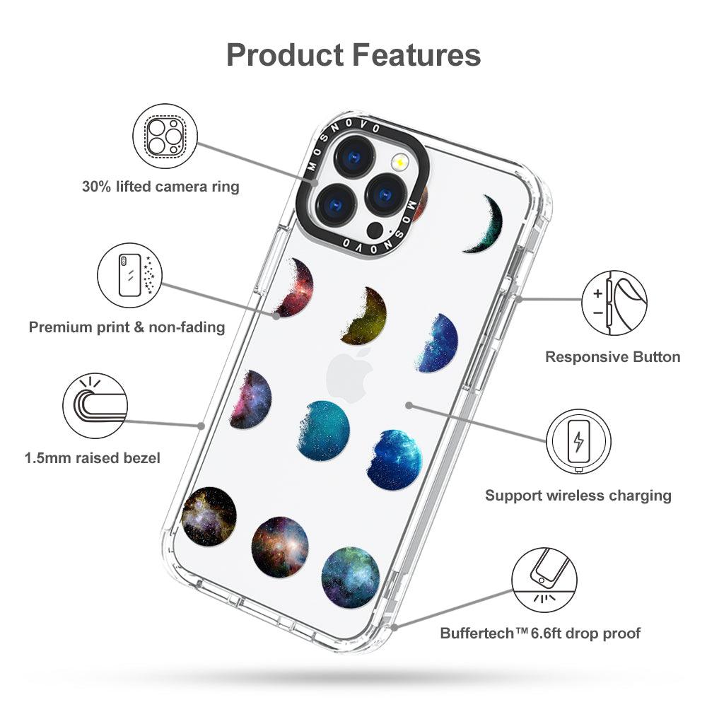 Moon Phase Phone Case - iPhone 13 Pro Max Case - MOSNOVO