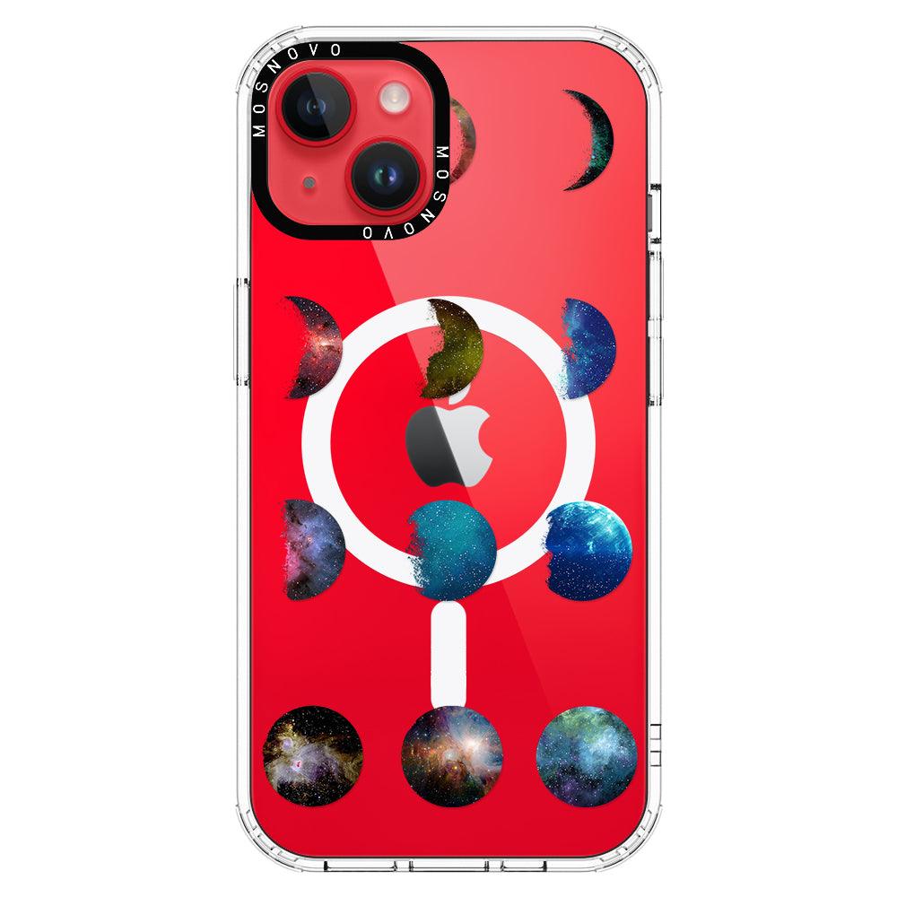 Moon Phase Phone Case - iPhone 14 Plus Case - MOSNOVO
