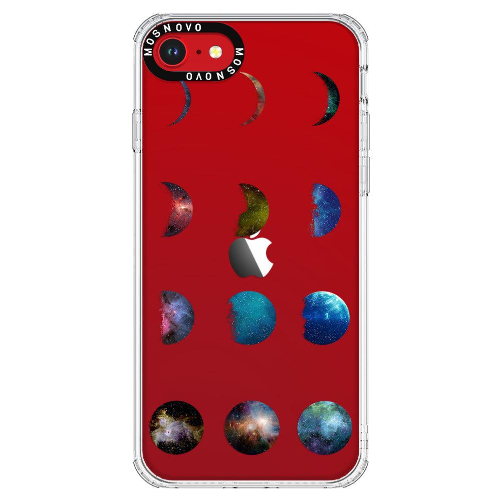 Moon Phase Phone Case - iPhone SE 2020 Case - MOSNOVO