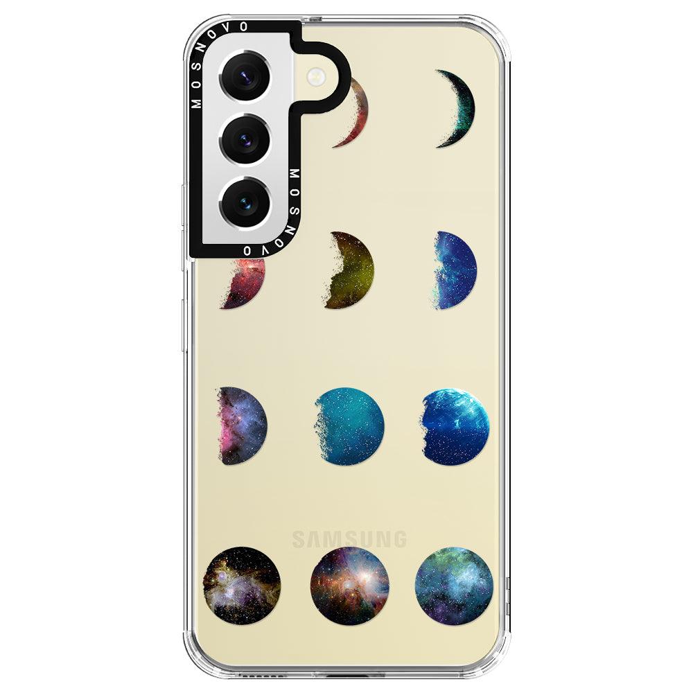 Moon Phase Phone Case - Samsung Galaxy S22 Case - MOSNOVO