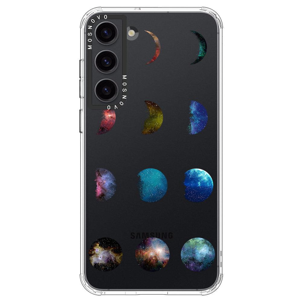 Moon Phase Phone Case - Samsung Galaxy S23 Case - MOSNOVO