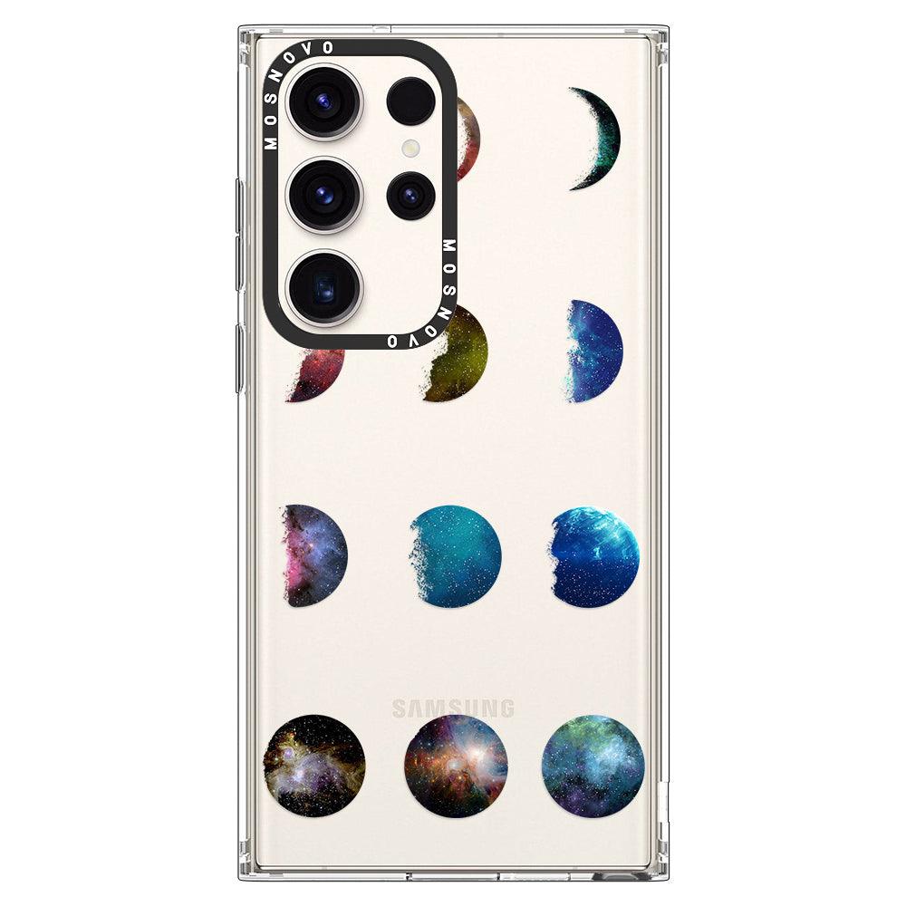 Moon Phase Phone Case - Samsung Galaxy S23 Ultra Case - MOSNOVO