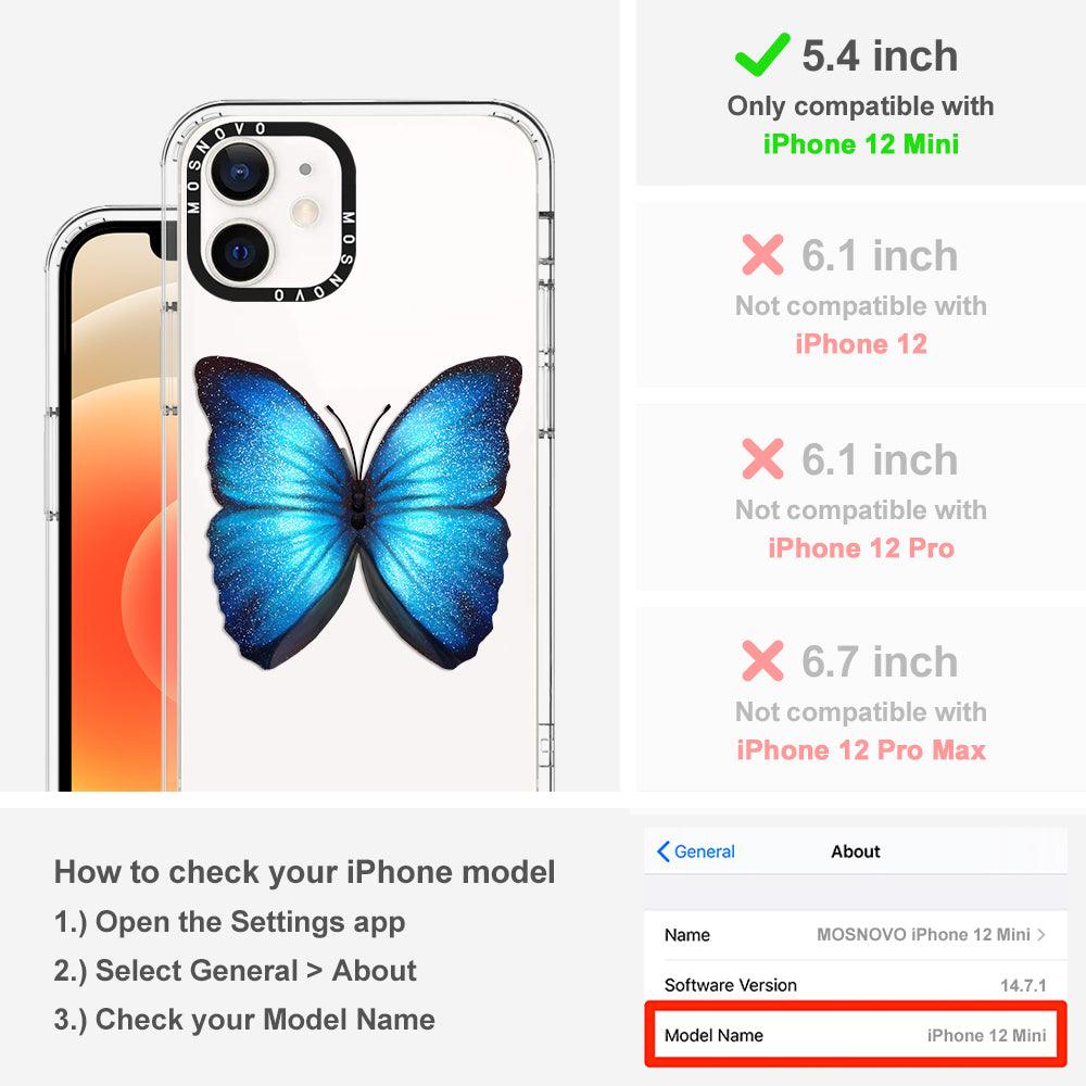 Morphidae Phone Case - iPhone 12 Mini Case - MOSNOVO