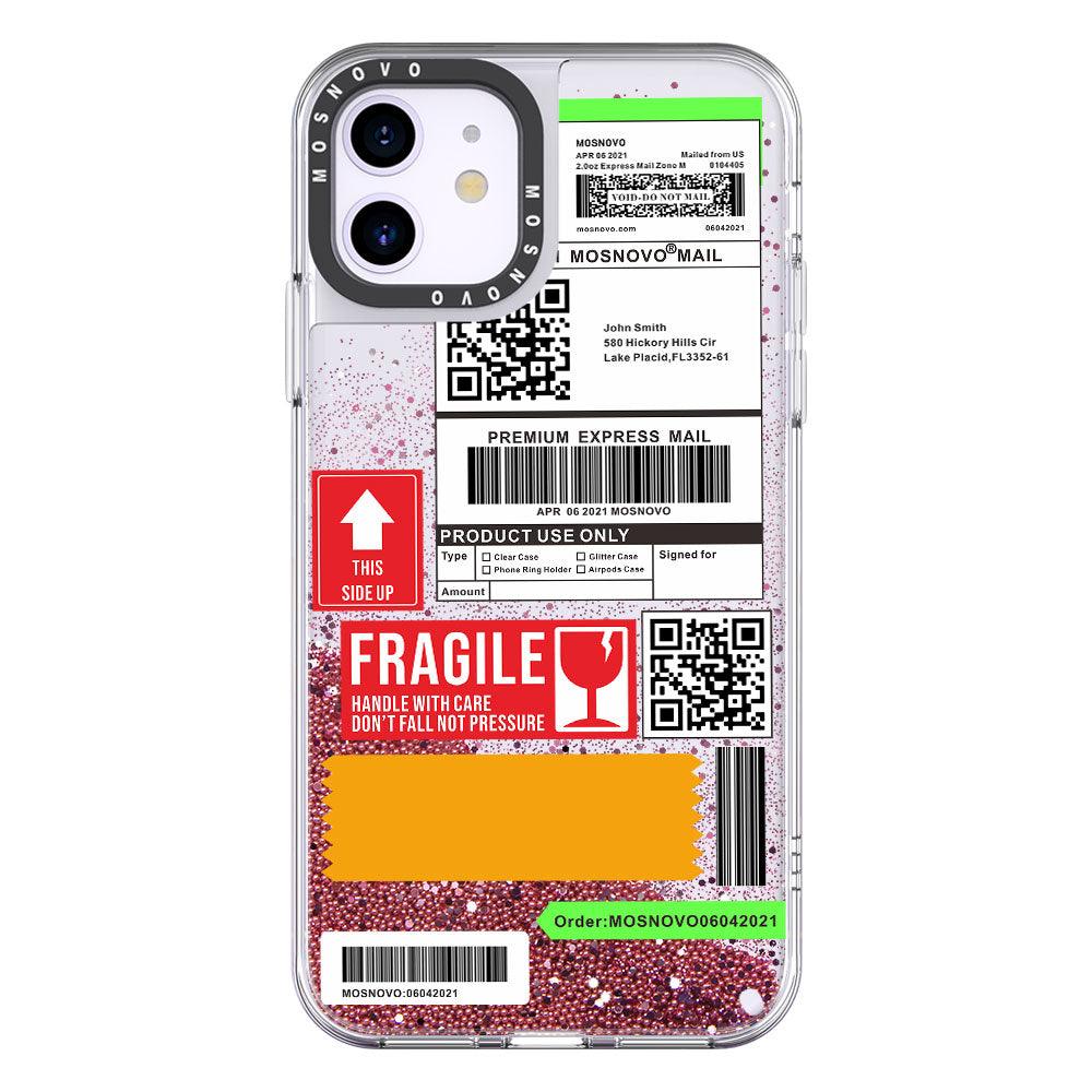 MOSNOVO LABEL Glitter Phone Case - iPhone 11 Case - MOSNOVO