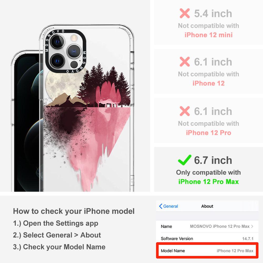 Mountain Landscape Phone Case - iPhone 12 Pro Max Case - MOSNOVO