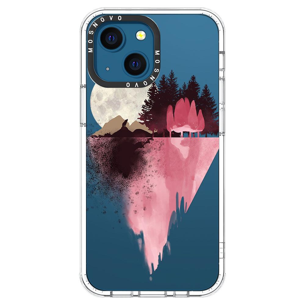 Mountain Landscape Phone Case - iPhone 13 Mini Case - MOSNOVO