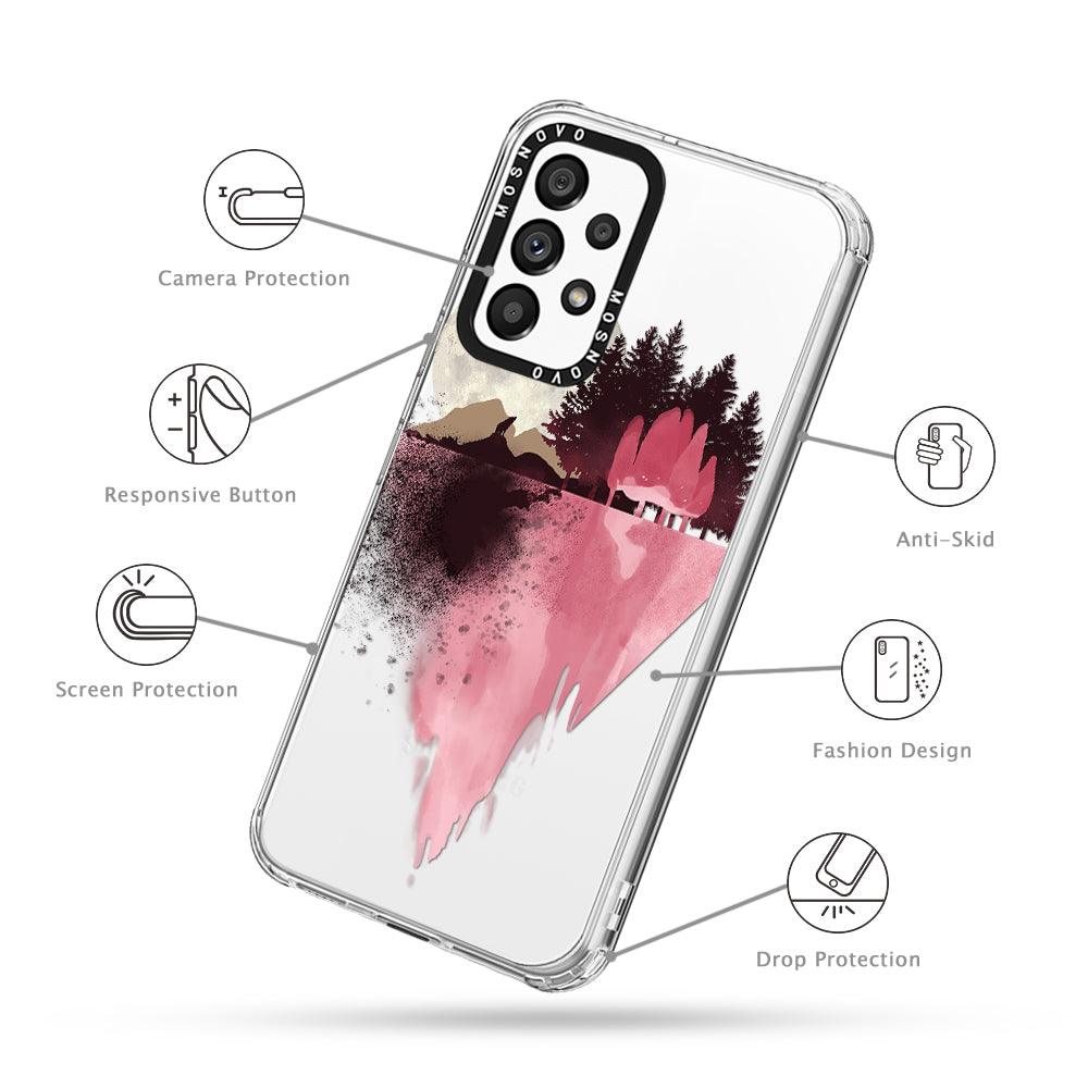 Mountain Landscape Phone Case - Samsung Galaxy A53 Case - MOSNOVO