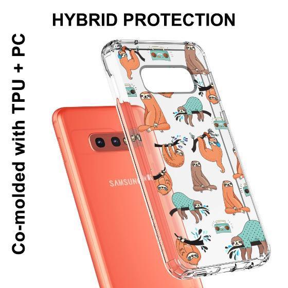 Sloth Phone Case - Samsung Galaxy S10e Case - MOSNOVO