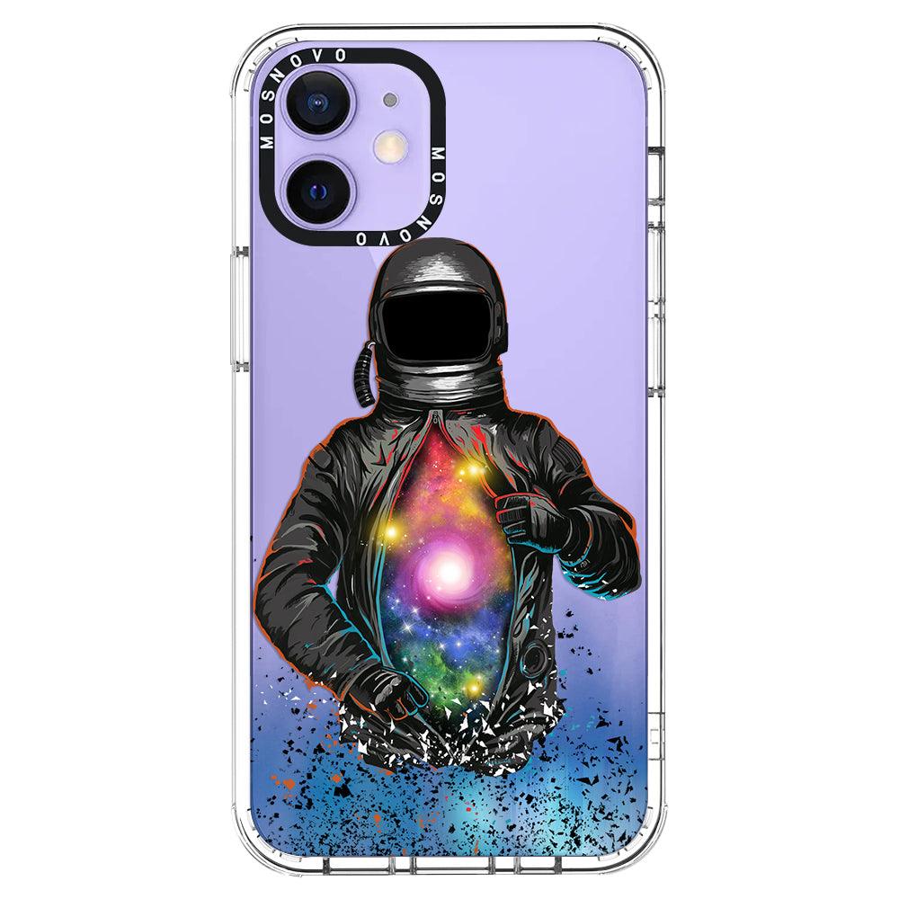 Mystery Astronaut Phone Case - iPhone 12 Mini Case - MOSNOVO