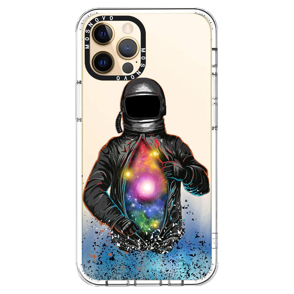 Mystery Astronaut Phone Case - iPhone 12 Pro Case - MOSNOVO