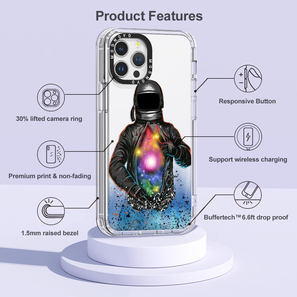 Mystery Astronaut Phone Case - iPhone 12 Pro Case - MOSNOVO
