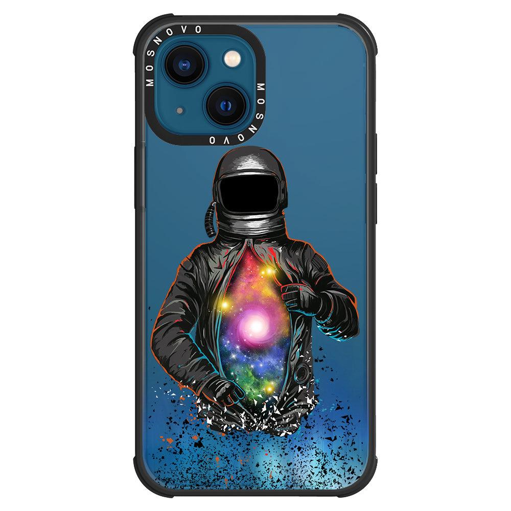 Mystery Astronaut Phone Case - iPhone 13 Case - MOSNOVO